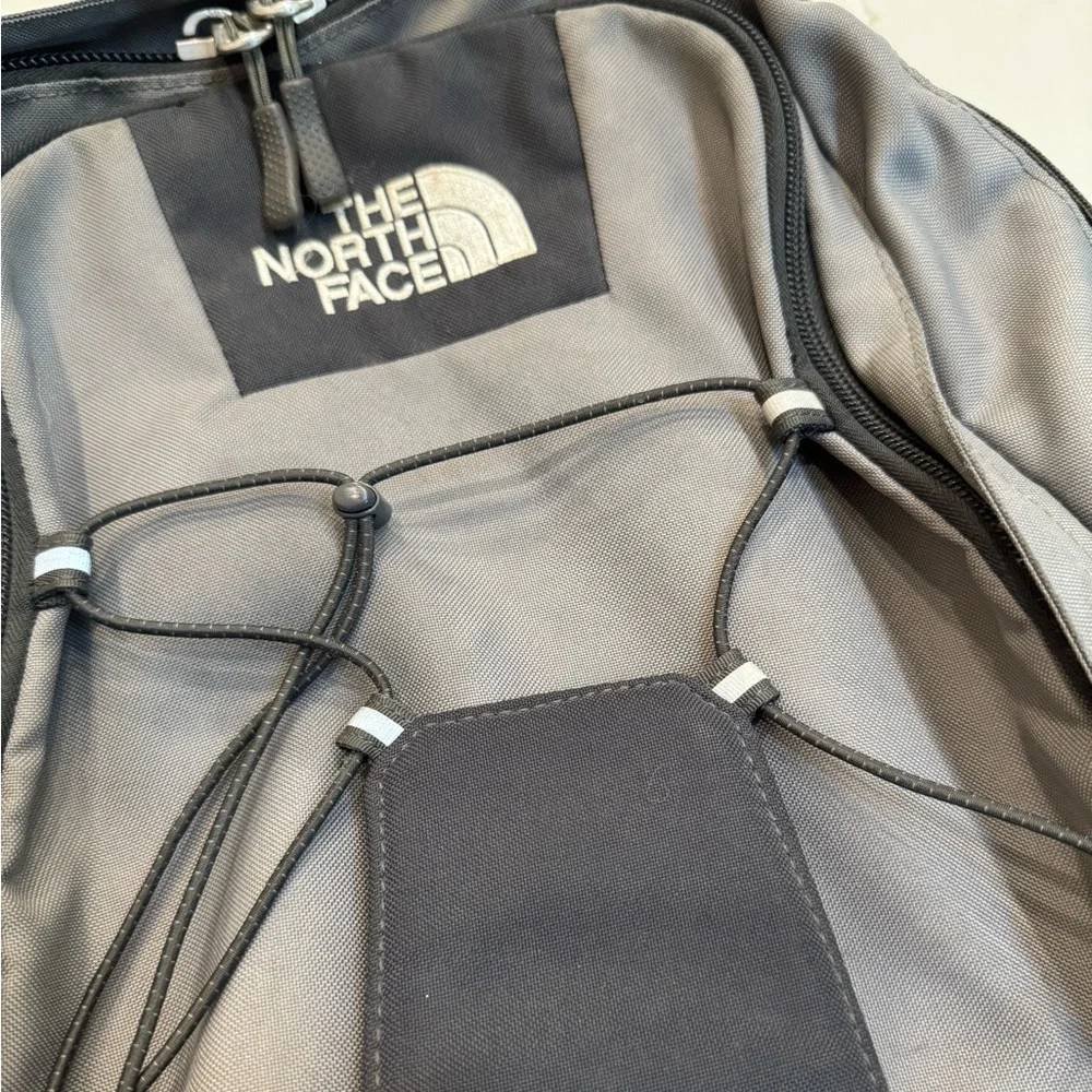 The North Face Jester Backpack in Black and Gray